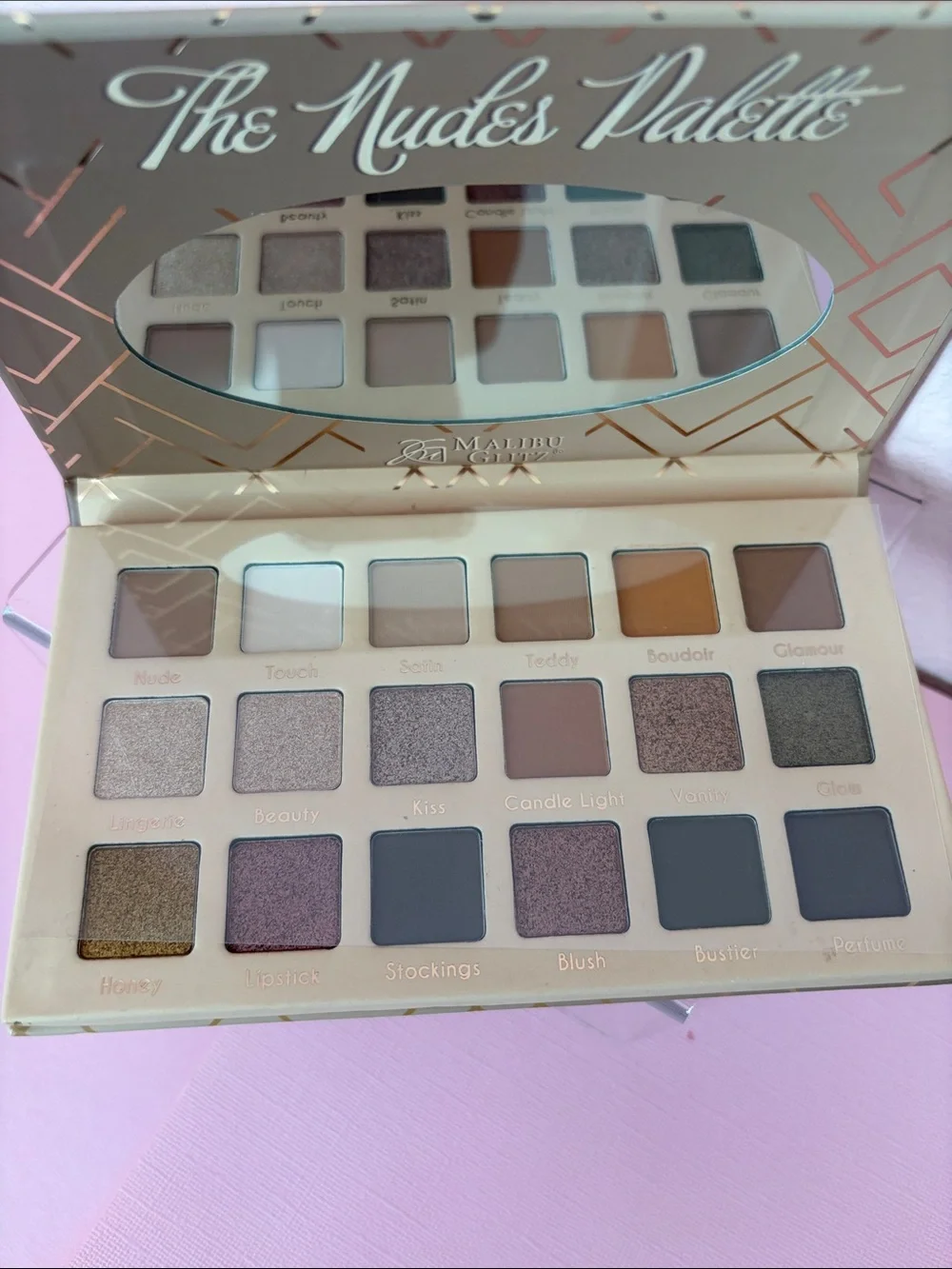 The Nudes & Desert Dusk Eyeshadow Duo - Pink